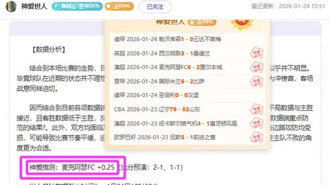 阿甲55胜42：北方德比，阿甲专家质合分析推荐谁将夺冠
